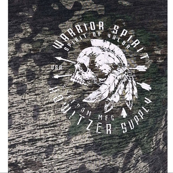 Howitzer Style Men's T-shirt Spirit Warrior Military Grunt - Picture 8 of 13